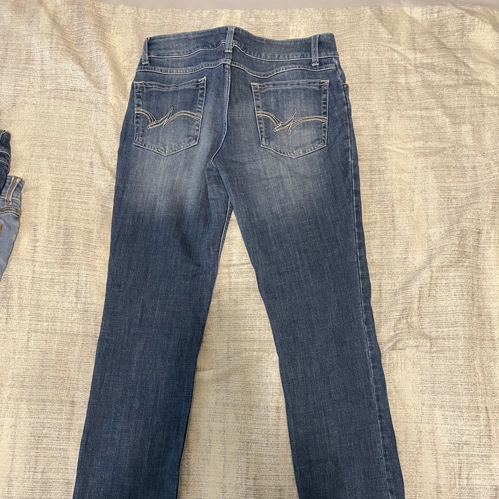 Straight leg wrangler jeans